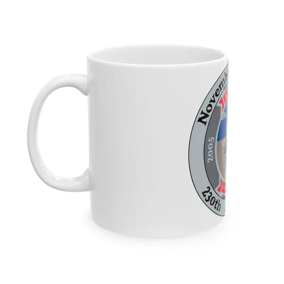 November 10th 1775 230th Anniversary (USMC) White Coffee Mug - Go Mug Yourself