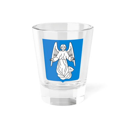 Novgorod Republic Angel Shield (Russia) (Coat of Arms) Shot Glass 1.5oz 1.5oz - Go Mug Yourself