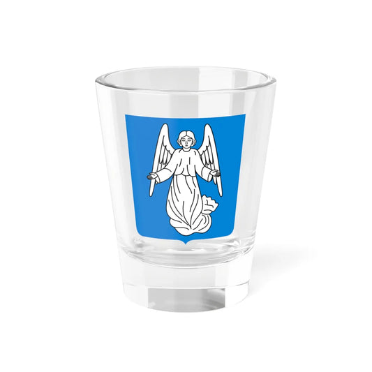 Novgorod Republic Angel Shield (Russia) (Coat of Arms) Shot Glass 1.5oz 1.5oz - Go Mug Yourself