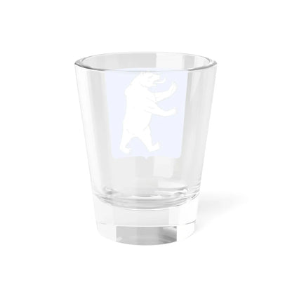 Novgorod Republic Bear Shield (Russia) (Coat of Arms) Shot Glass 1.5oz - Go Mug Yourself