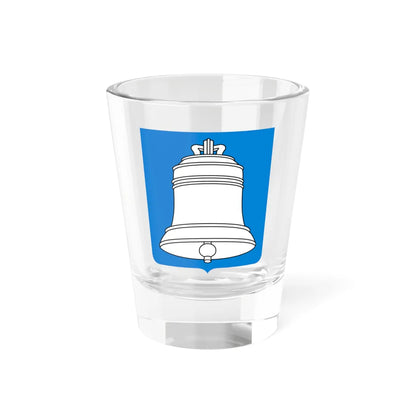 Novgorod Republic Veche Bell Shield (Russia) (Coat of Arms) Shot Glass 1.5oz 1.5oz - Go Mug Yourself