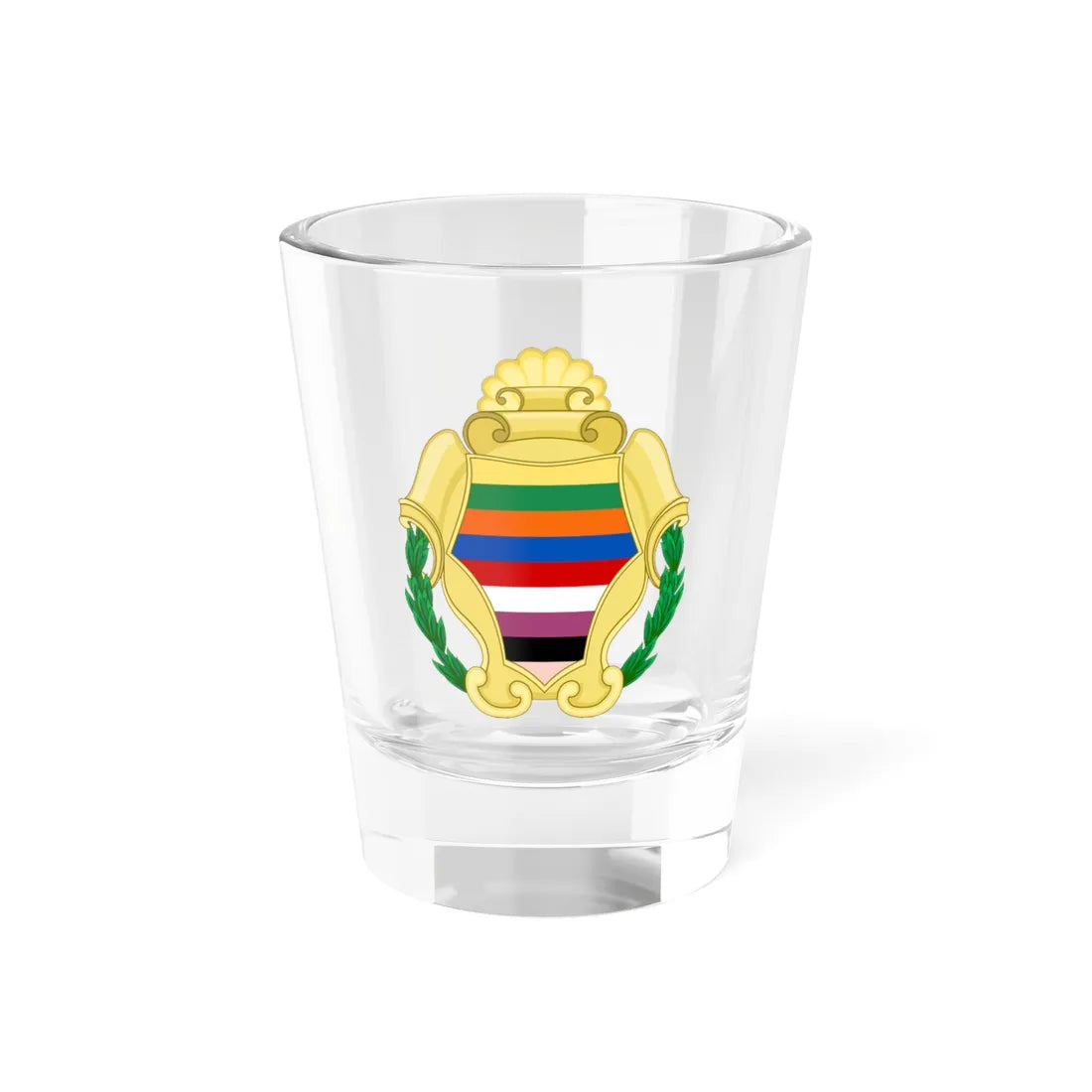 Novi di Modena-Stemma (Italy) (Coat of Arms) Shot Glass 1.5oz 1.5oz - Go Mug Yourself