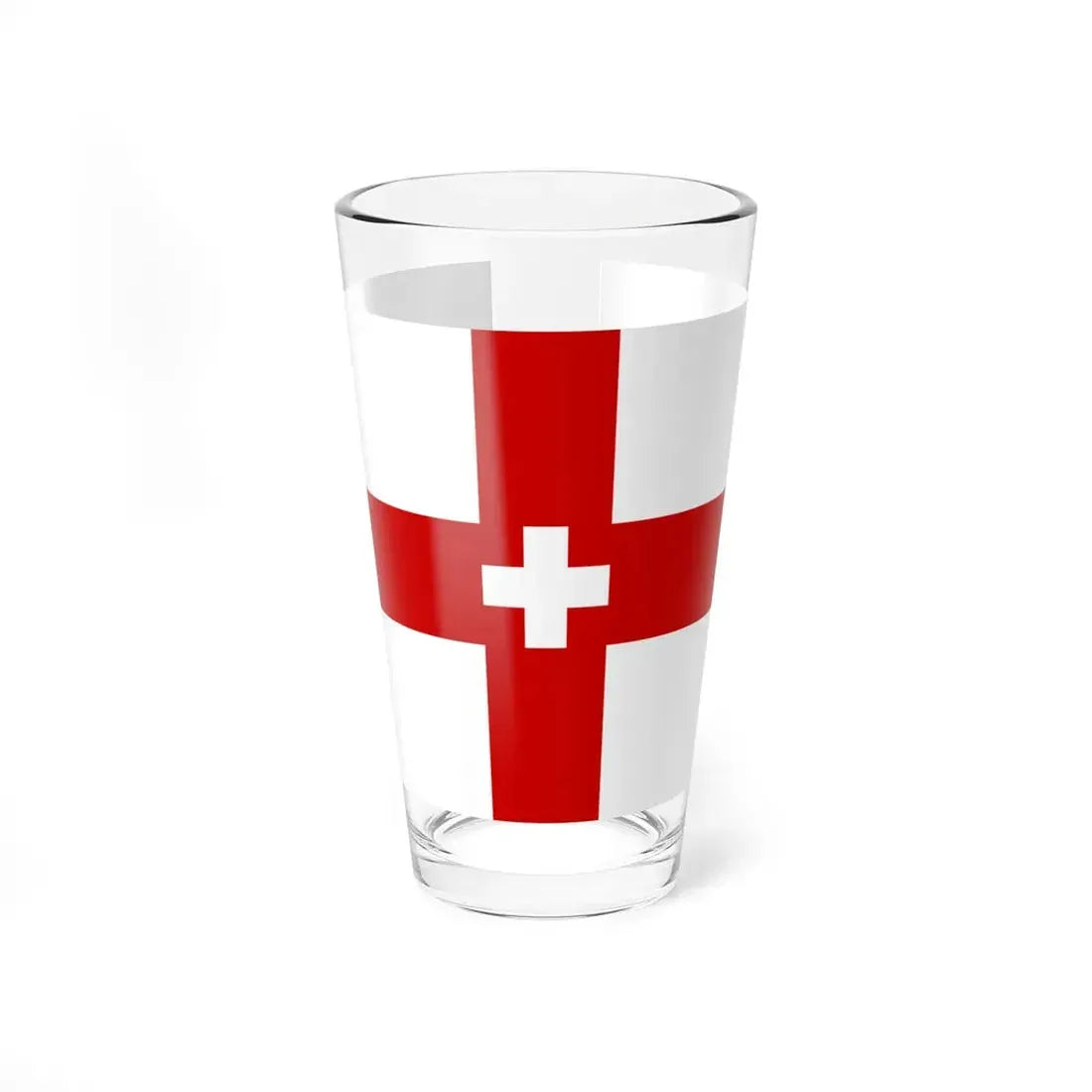 Novi Ligure-Bandiera (Italy) Pint Glass 16oz 16oz - Go Mug Yourself