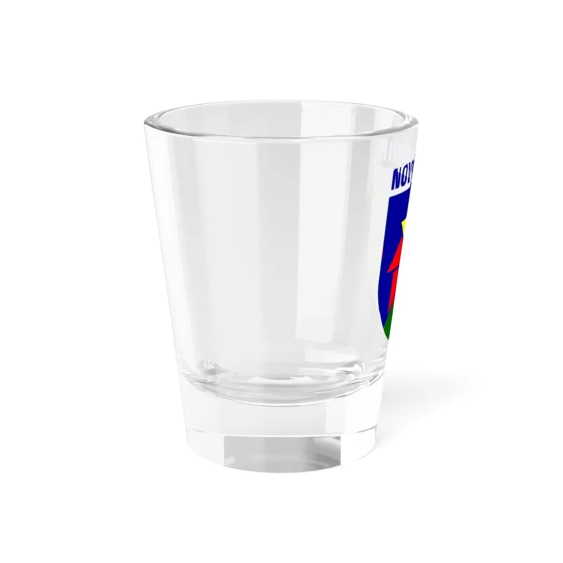 Novi Travnik Coat of Arms (Bosnia and Herzegovina) (Coat of Arms) Shot Glass 1.5oz - Go Mug Yourself