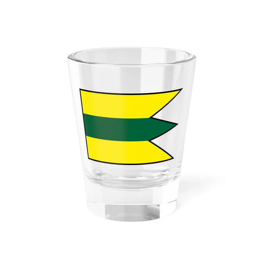 Novot Namestovo Flag (Slovakia) Shot Glass 1.5oz 1.5oz - Go Mug Yourself