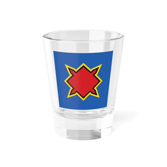 Novoukrainka flag (Ukraine) Shot Glass 1.5oz 1.5oz - Go Mug Yourself
