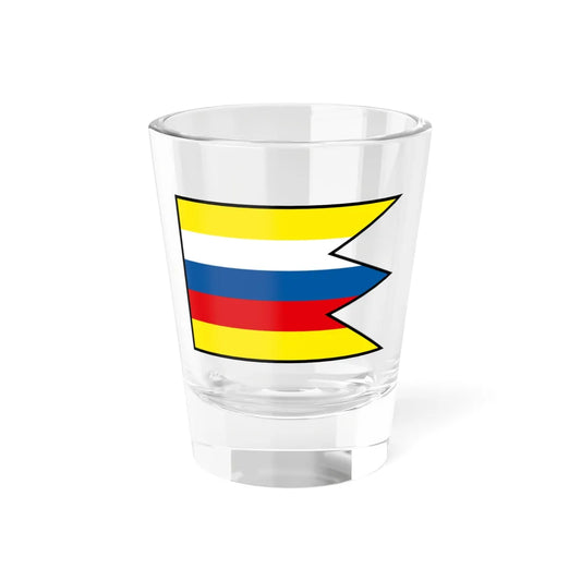 Novy Svet Senec Flag (Slovakia) Shot Glass 1.5oz 1.5oz - Go Mug Yourself