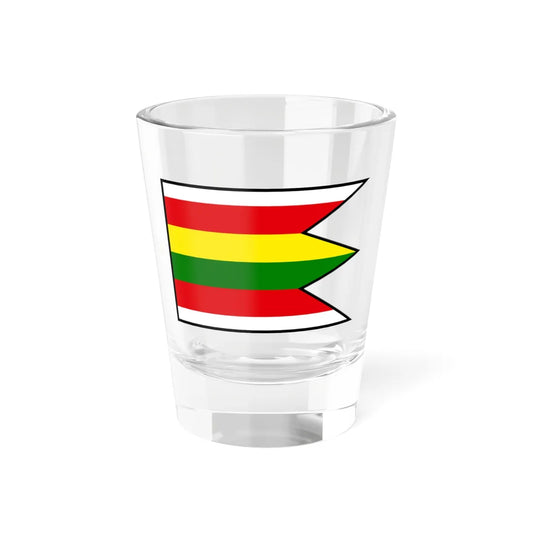 Novy Zivot Dunajska Streda Flag (Slovakia) Shot Glass 1.5oz 1.5oz - Go Mug Yourself