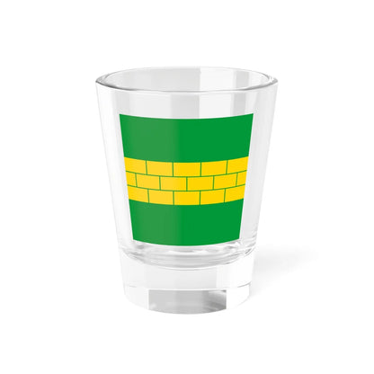 Novyi Kryvyn flag (Ukraine) Shot Glass 1.5oz 1.5oz - Go Mug Yourself