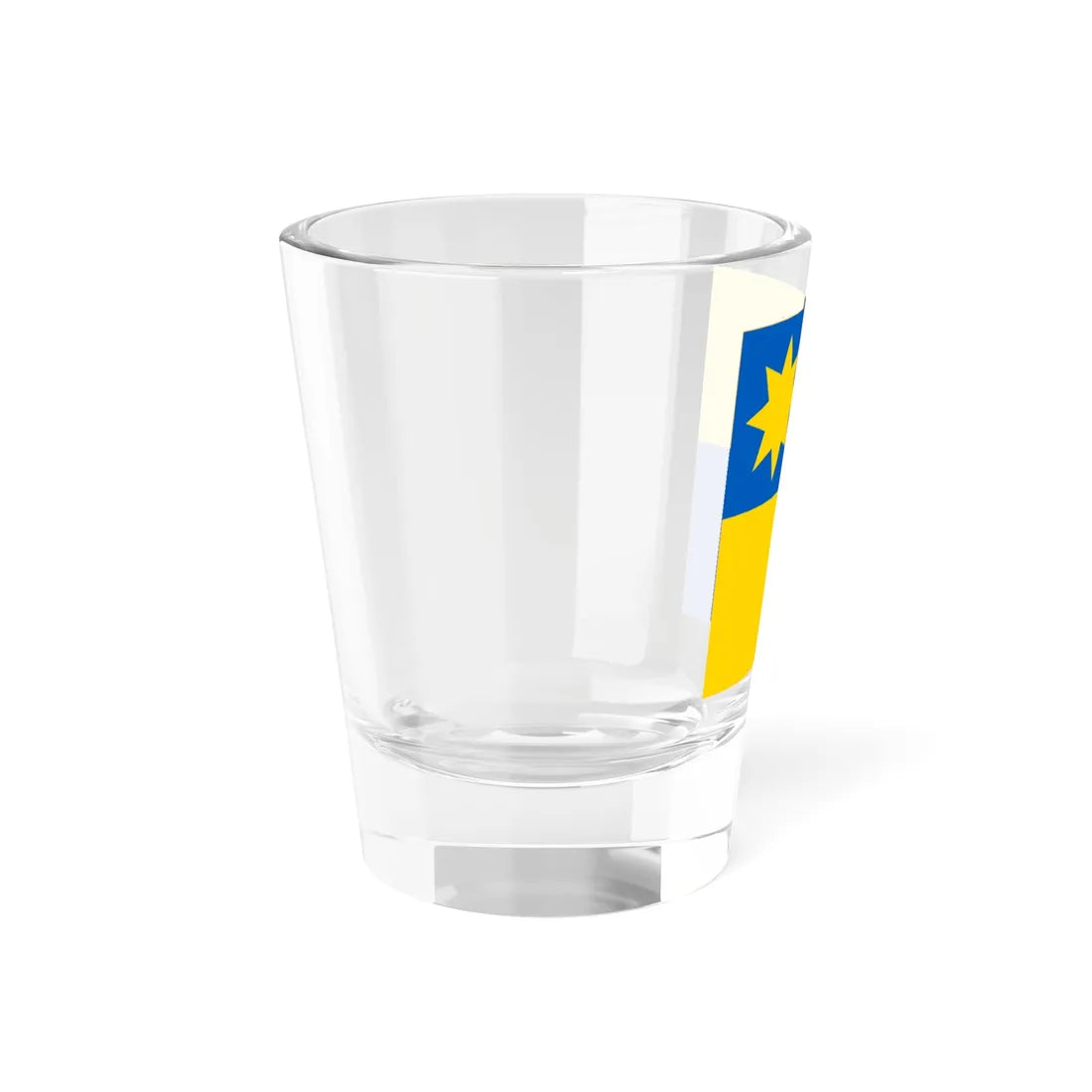 Novyi Yarychiv flag (Ukraine) Shot Glass 1.5oz - Go Mug Yourself