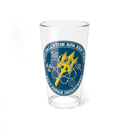 NPTU Ballston SPA NRD (U.S. Navy) Pint Glass 16oz-16oz-Go Mug Yourself