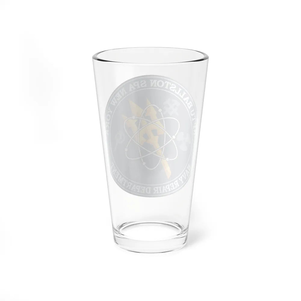 NPTU Ballston SPA NRD (U.S. Navy) Pint Glass 16oz-Go Mug Yourself