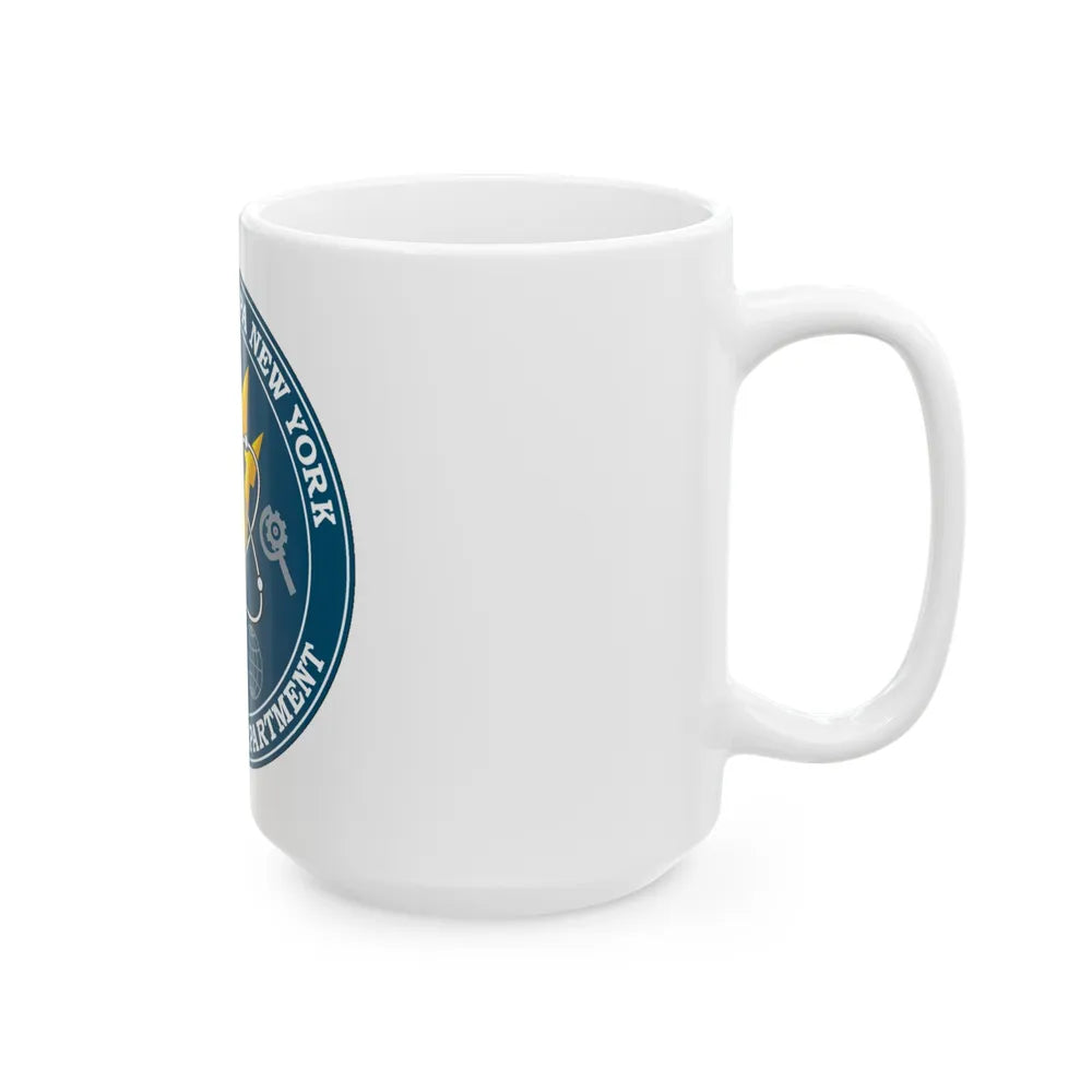 NPTU Ballston SPA NRD (U.S. Navy) White Coffee Mug-Go Mug Yourself