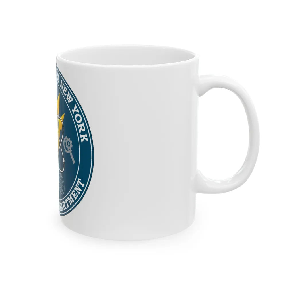 NPTU Ballston SPA NRD (U.S. Navy) White Coffee Mug-Go Mug Yourself