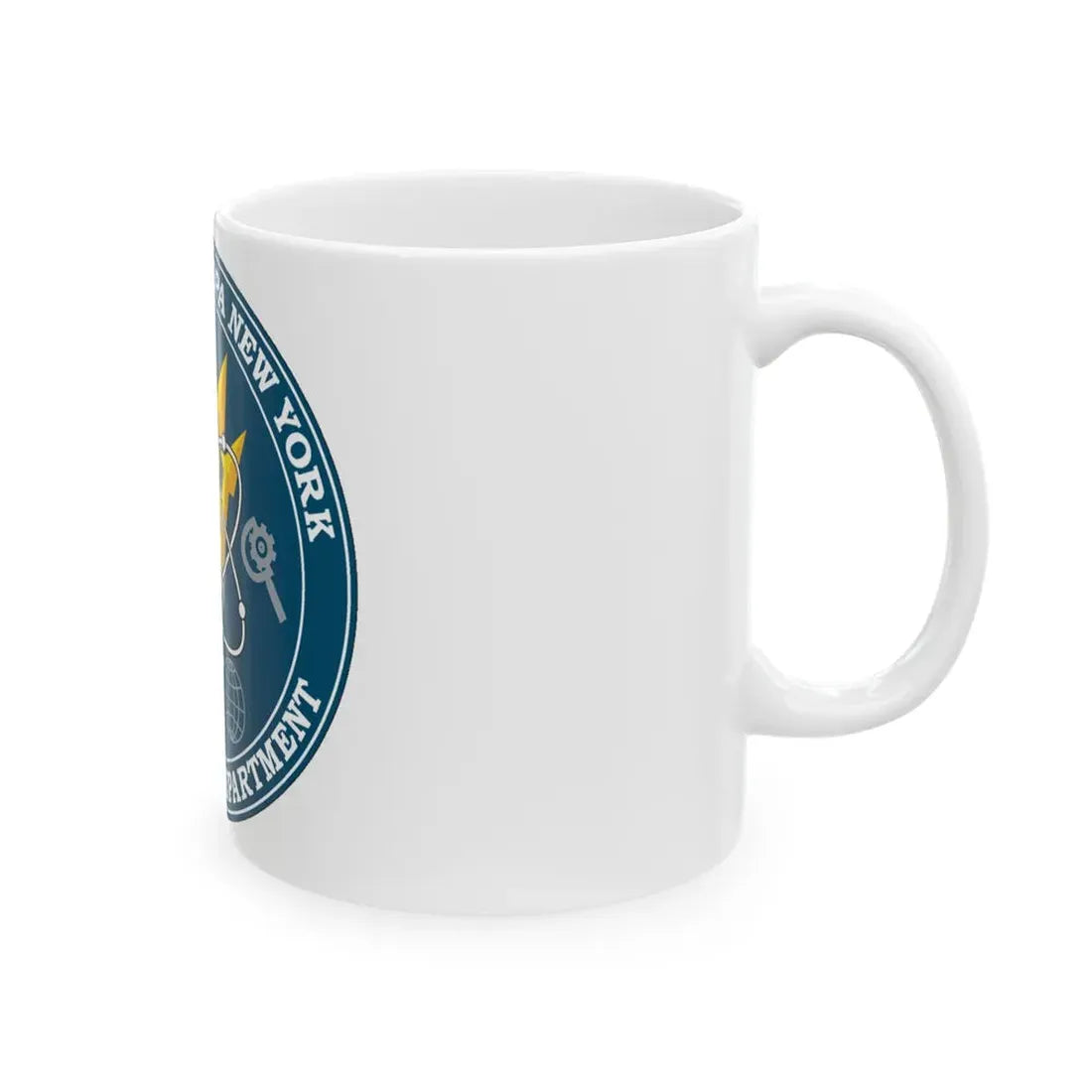 NPTU Ballston SPA NRD (U.S. Navy) White Coffee Mug - Go Mug Yourself