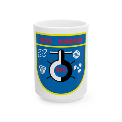 NPTU Windsor S1C (U.S. Navy) White Coffee Mug-15oz-Go Mug Yourself