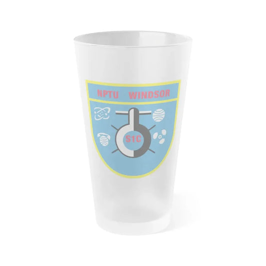 NPTU Windsor S1C (U.S. Navy) Frosted Pint Glass 16oz Default Title - Go Mug Yourself