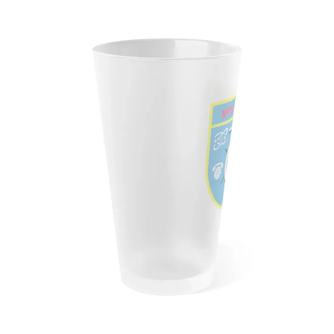 NPTU Windsor S1C (U.S. Navy) Frosted Pint Glass 16oz - Go Mug Yourself