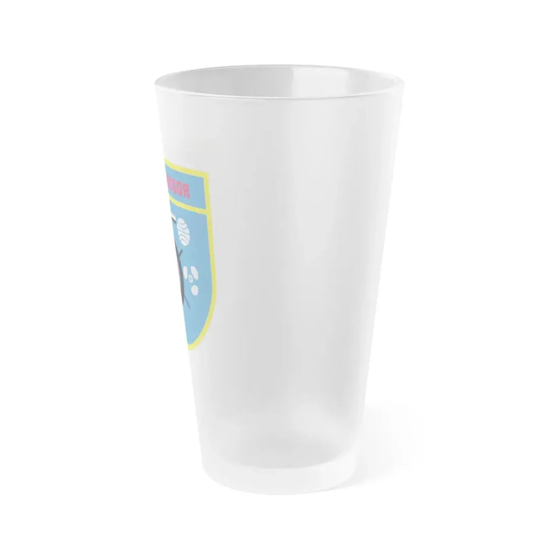 NPTU Windsor S1C (U.S. Navy) Frosted Pint Glass 16oz - Go Mug Yourself
