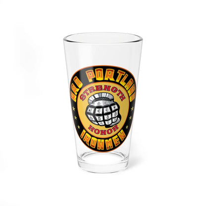 NRD Portland Ironman (U.S. Navy) Pint Glass 16oz-16oz-Go Mug Yourself