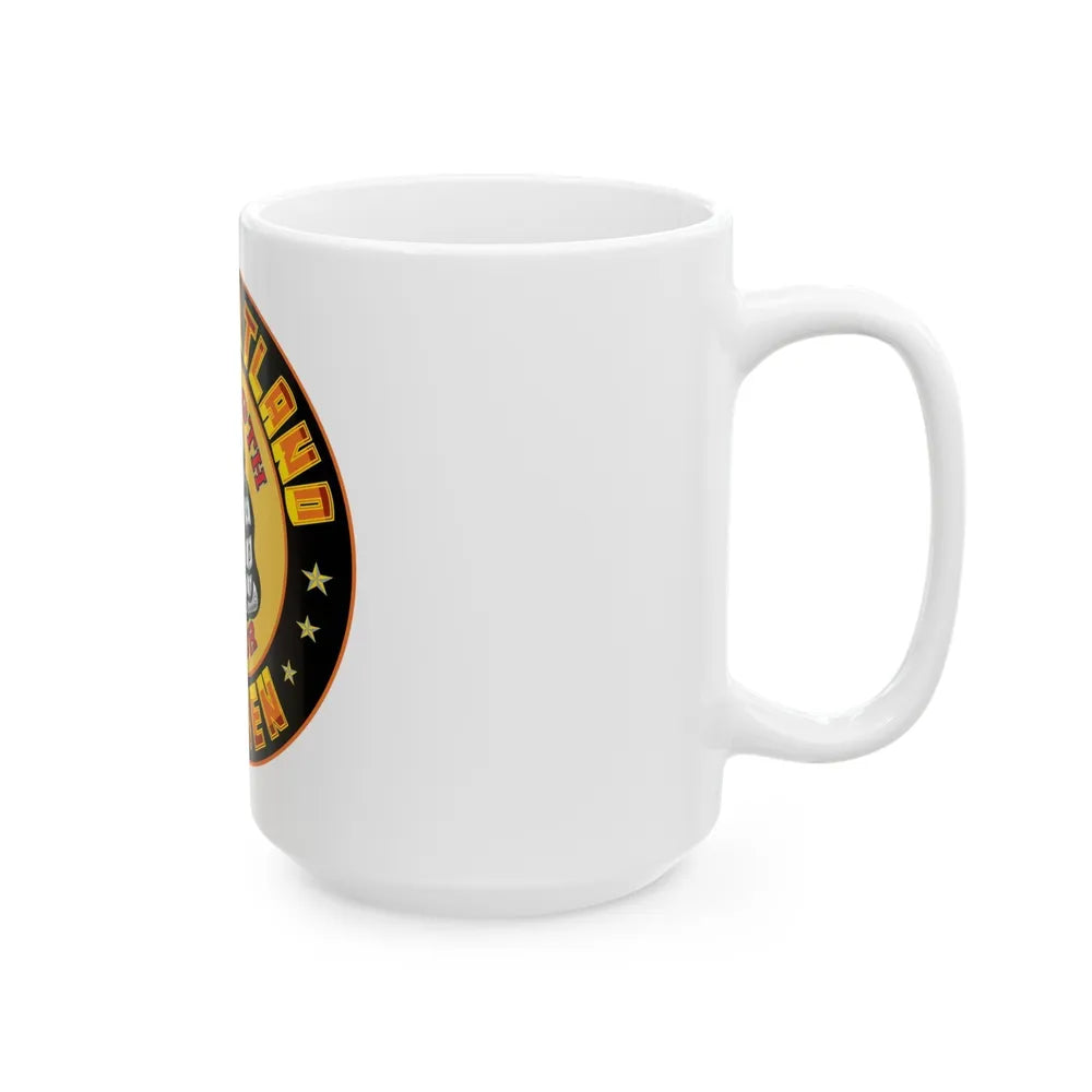 NRD Portland Ironman (U.S. Navy) White Coffee Mug-Go Mug Yourself