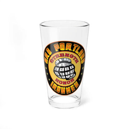 NRD Portland Ironman (U.S. Navy) Pint Glass 16oz 16oz - Go Mug Yourself