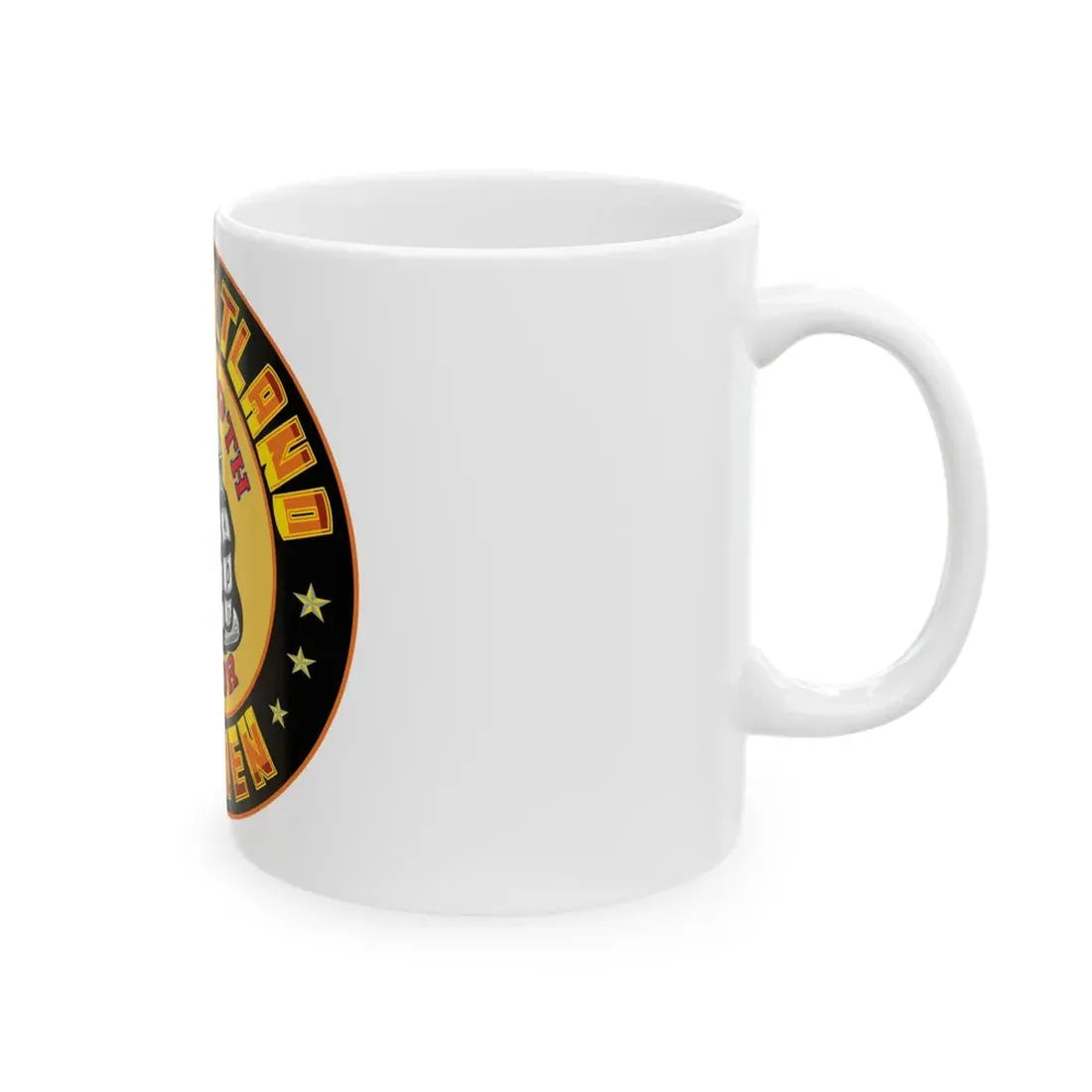 NRD Portland Ironman (U.S. Navy) White Coffee Mug - Go Mug Yourself