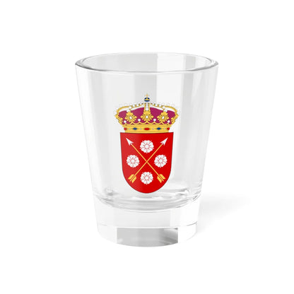 Närke vapen med kunglig krona (Sweden) (Coat of Arms) Shot Glass 1.5oz 1.5oz - Go Mug Yourself