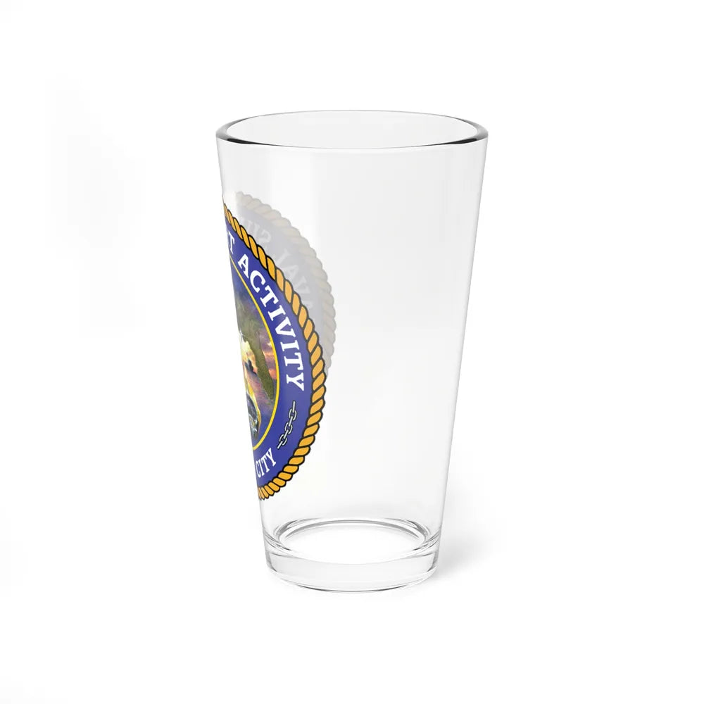 NSA Panama City Naval Support Activity (U.S. Navy) Pint Glass 16oz-Go Mug Yourself