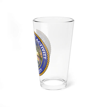 NSA Panama City Naval Support Activity (U.S. Navy) Pint Glass 16oz-Go Mug Yourself