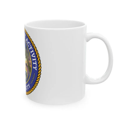 NSA Panama City Naval Support Activity (U.S. Navy) White Coffee Mug-Go Mug Yourself