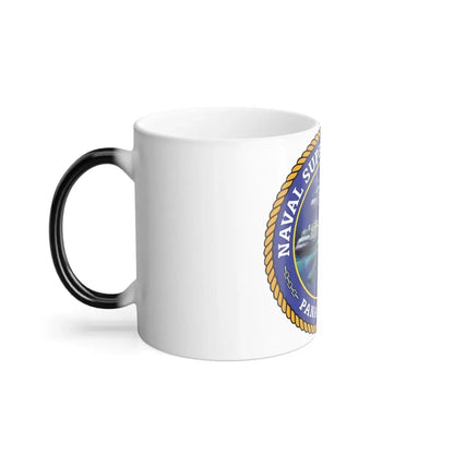 NSA Panama City Naval Support Activity (U.S. Navy) Color Changing Mug 11oz - Go Mug Yourself