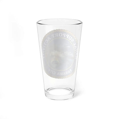 NSA Panama City Naval Support Activity (U.S. Navy) Pint Glass 16oz - Go Mug Yourself