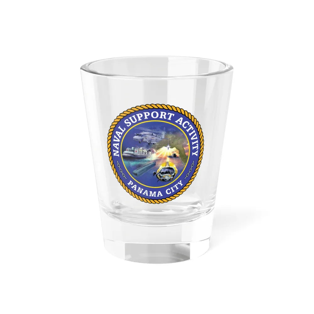NSA Panama City Naval Support Activity (U.S. Navy) Shot Glass 1.5oz 1.5oz - Go Mug Yourself