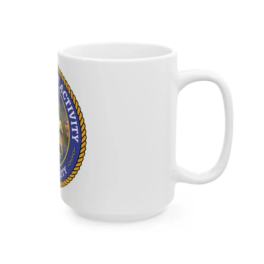 NSA Panama City Naval Support Activity (U.S. Navy) White Coffee Mug - Go Mug Yourself