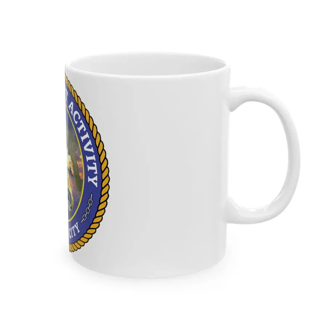 NSA Panama City Naval Support Activity (U.S. Navy) White Coffee Mug - Go Mug Yourself