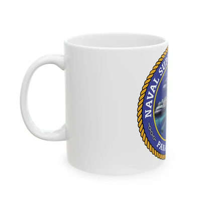 NSA Panama City Naval Support Activity (U.S. Navy) White Coffee Mug - Go Mug Yourself
