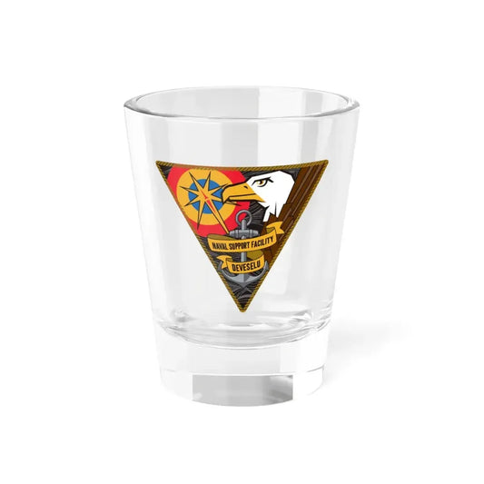 NSF DEVESELU Romania (U.S. Navy) Shot Glass 1.5oz 1.5oz - Go Mug Yourself