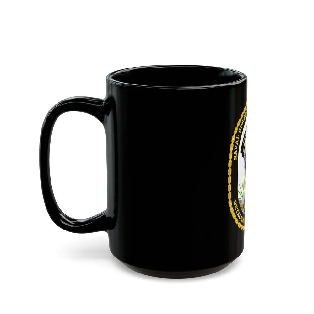 NSWC Detach White Sands (U.S. Navy) Black Coffee Mug-Go Mug Yourself