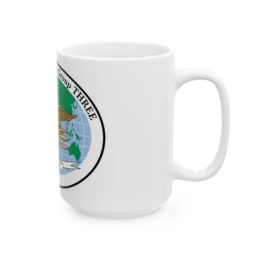 NSWG 3 Naval Special Warfare Group 3 (U.S. Navy) White Coffee Mug-Go Mug Yourself