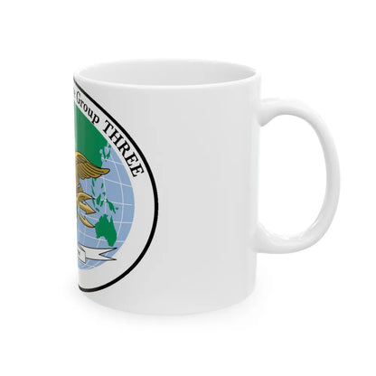 NSWG 3 Naval Special Warfare Group 3 (U.S. Navy) White Coffee Mug-Go Mug Yourself