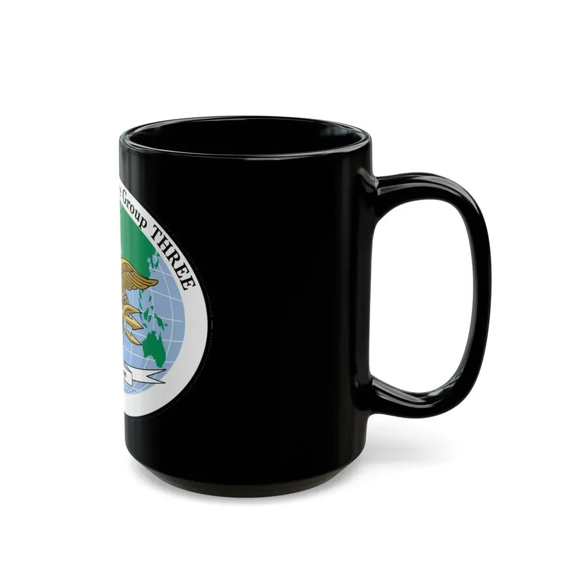 NSWG 3 Naval Special Warfare Group 3 (U.S. Navy) Black Coffee Mug - Go Mug Yourself