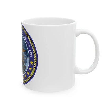 NSWG Ten (U.S. Navy) White Coffee Mug-Go Mug Yourself