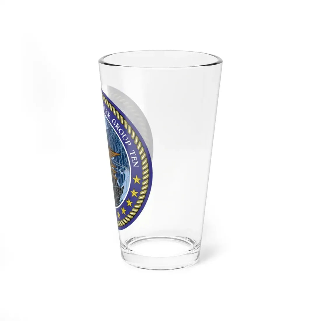 NSWG Ten (U.S. Navy) Pint Glass 16oz - Go Mug Yourself