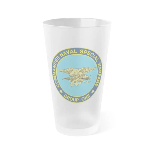 NSWG1 (U.S. Navy) Frosted Pint Glass 16oz Default Title - Go Mug Yourself