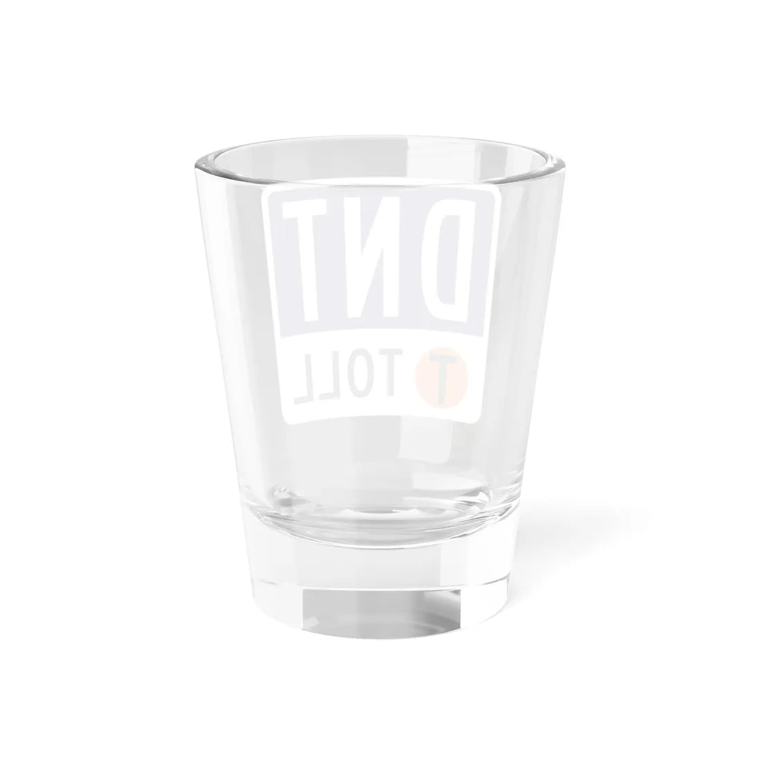 NTTA shield template (Texas) (Road Sign) Shot Glass 1.5oz - Go Mug Yourself