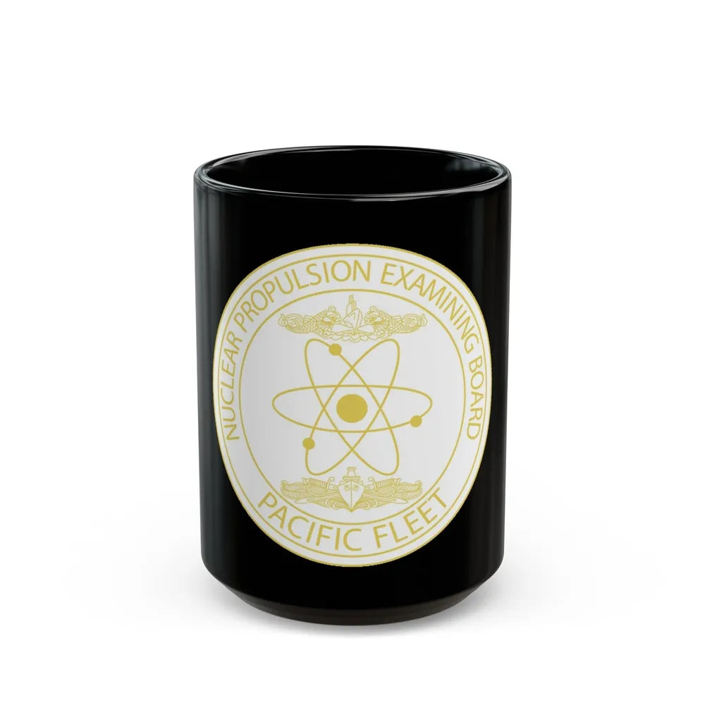 Nuclear Propulsion Examining Board Pacific Fleet (U.S. Navy) Black Coffee Mug-15oz-Go Mug Yourself