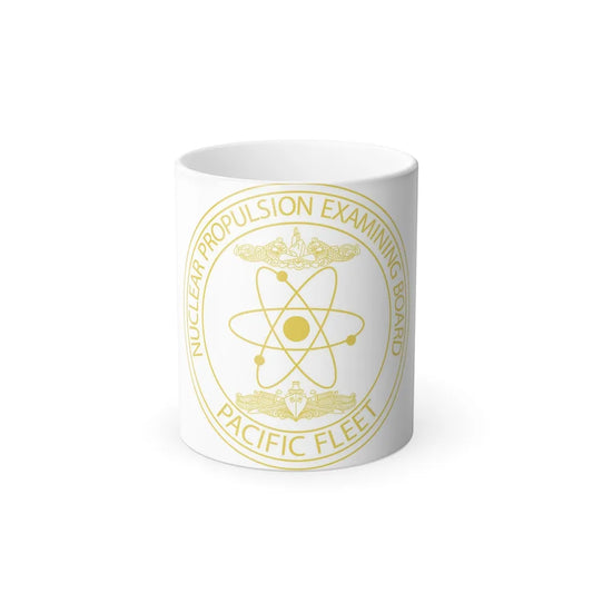 Nuclear Propulsion Examining Board Pacific Fleet (U.S. Navy) Color Changing Mug 11oz-11oz-Go Mug Yourself