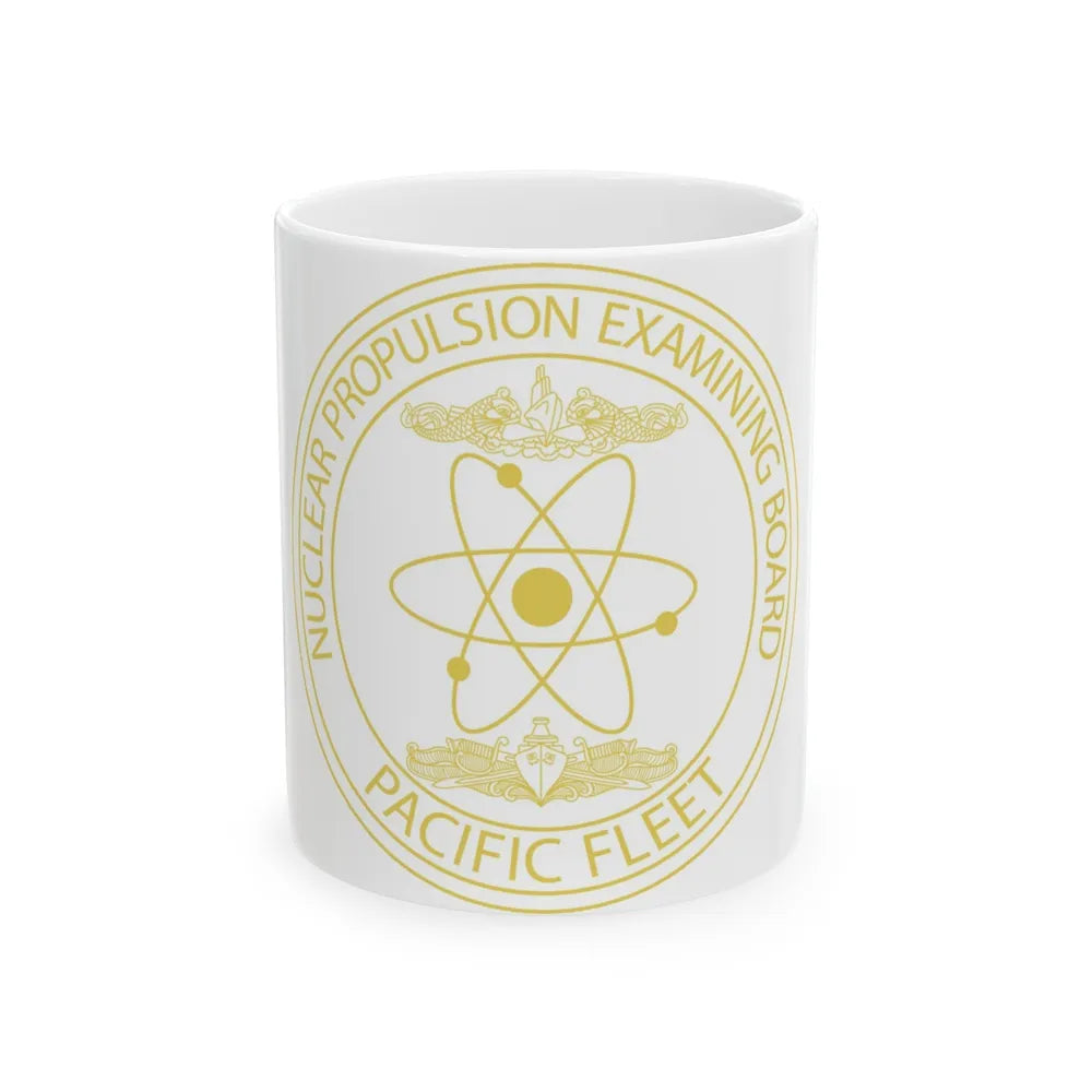 Nuclear Propulsion Examining Board Pacific Fleet (U.S. Navy) White Coffee Mug-11oz-Go Mug Yourself