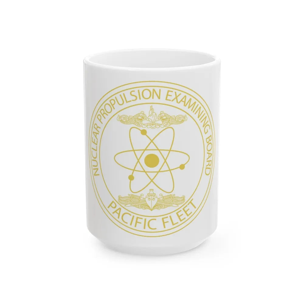 Nuclear Propulsion Examining Board Pacific Fleet (U.S. Navy) White Coffee Mug-15oz-Go Mug Yourself